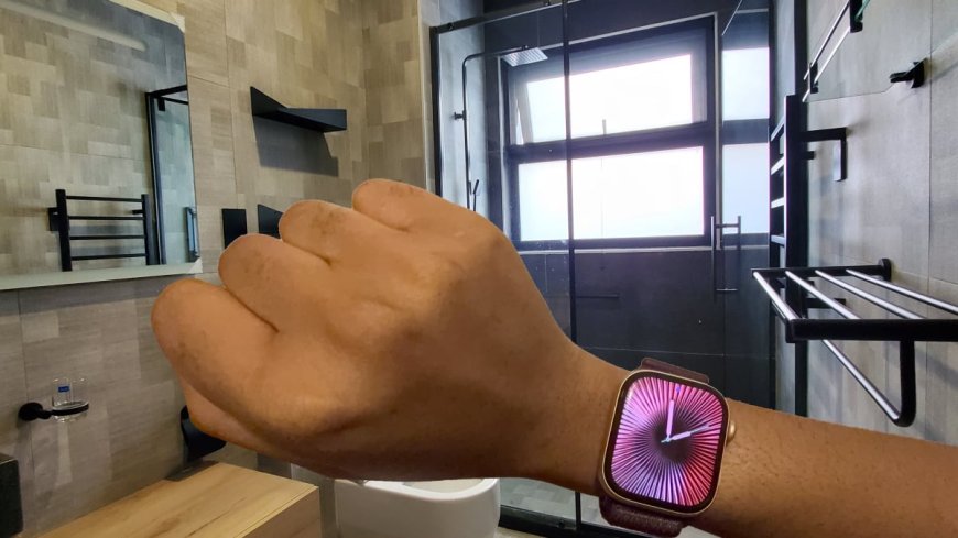 Apple Watch Series 10 now plays music, so I danced in the shower with it — things didn't go as planned