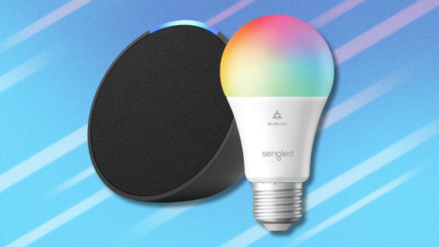 Set the mood this season with an Echo Pop and smart bulb for 58% off