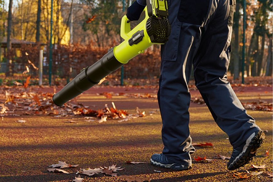 Watch the Leaves Change Color and Fall, Then Get ’em the Heck Outta Here With This $72 Leaf Blower