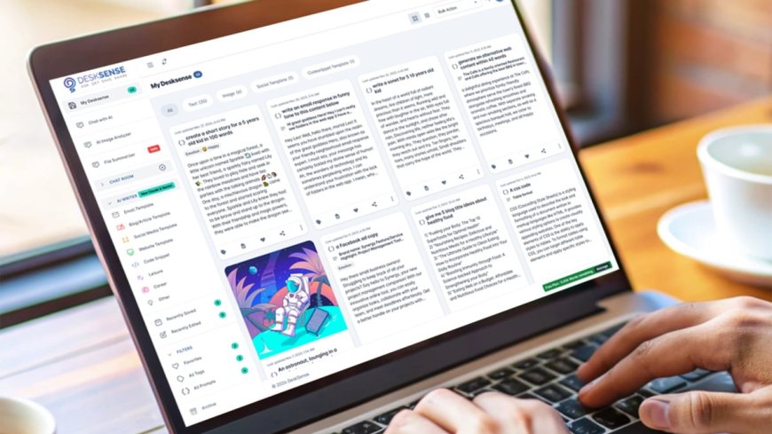 Meet DeskSense — your personal AI sidekick for productivity boosts
