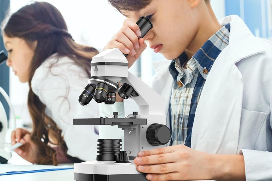 Science Is In: Gift a Compound Microscope to Your Kids for Just $90