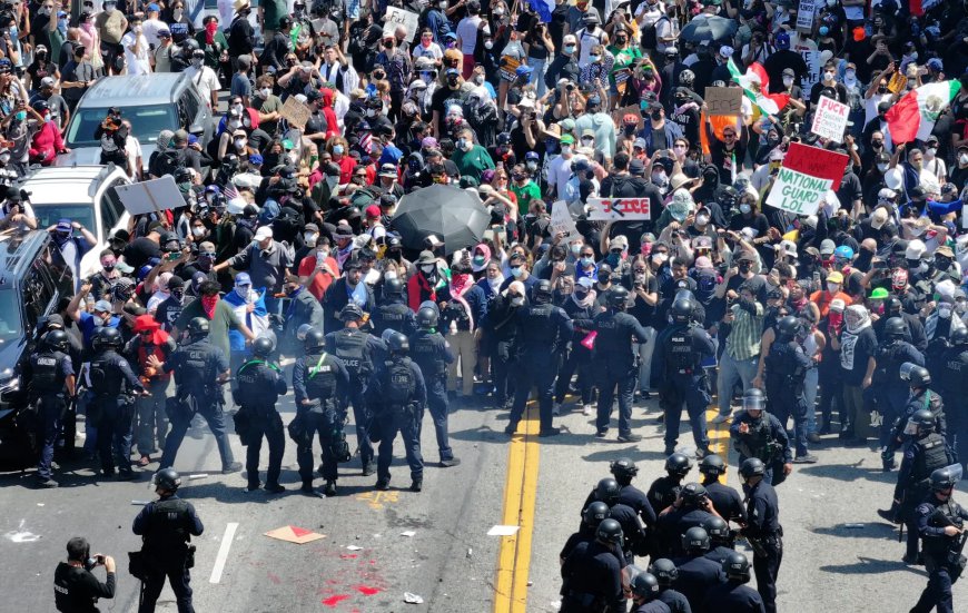 Natasha Lennard: LA Protesters Aren’t Inviting Violent Authoritarianism, They’re Mobilizing to Stop It