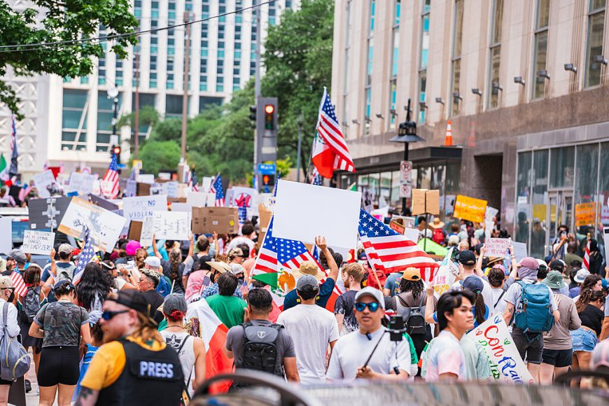 A protest is a threat