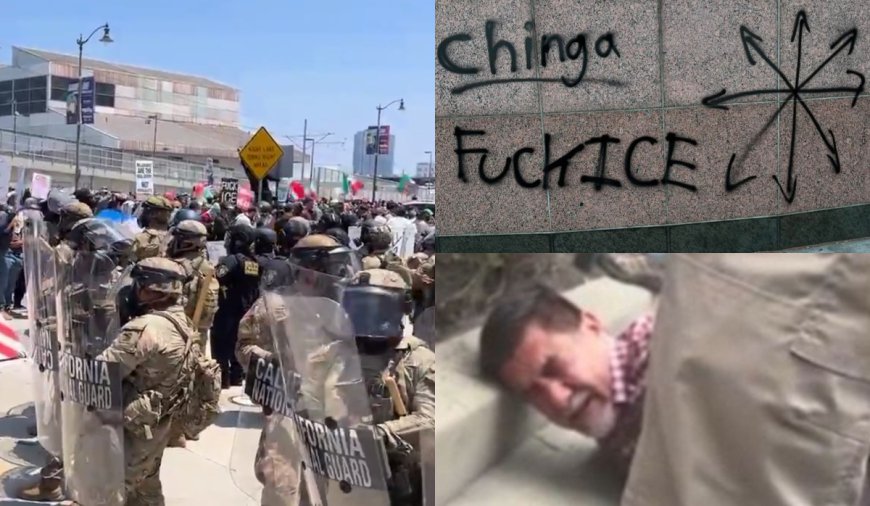 National Guard Sent Into Los Angeles as Thousands Hit the Streets Against ICE; SEIU President David Huerta Injured and Arrested