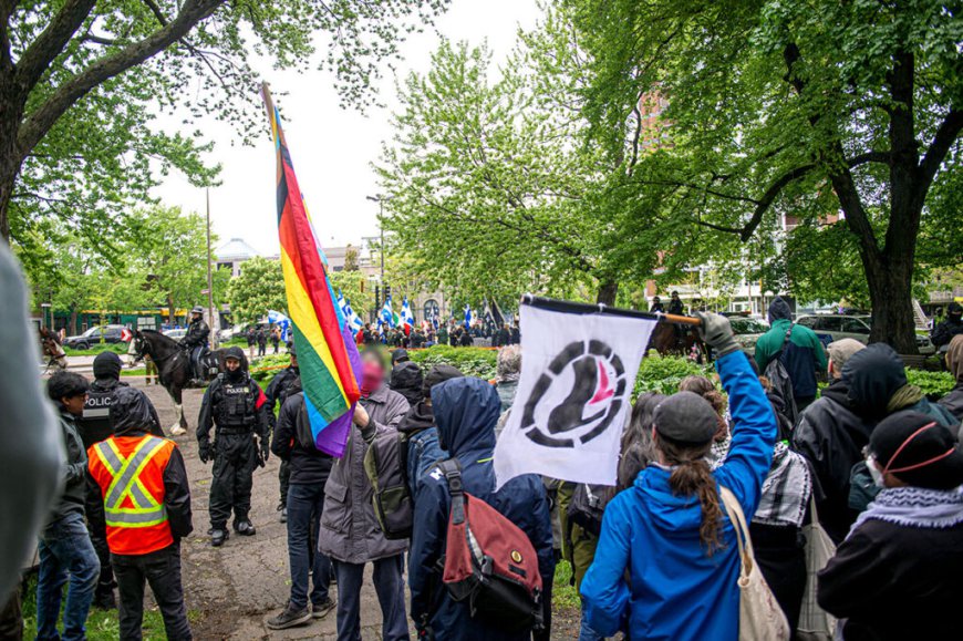 Hundreds Mobilize in Montreal for “People’s Festival Against Fascism,” Block Far-Right Group