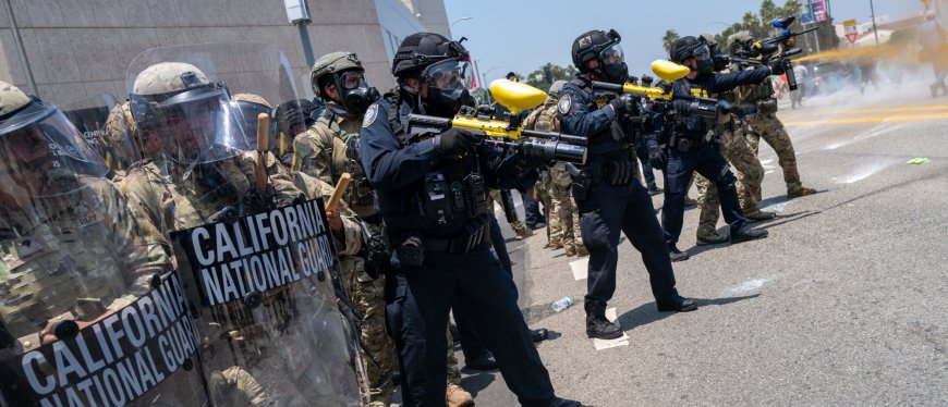Men Who Allegedly Spiked Border Patrol Truck’s Tire Had Bag With LA Riot-Tied Org’s Name On It