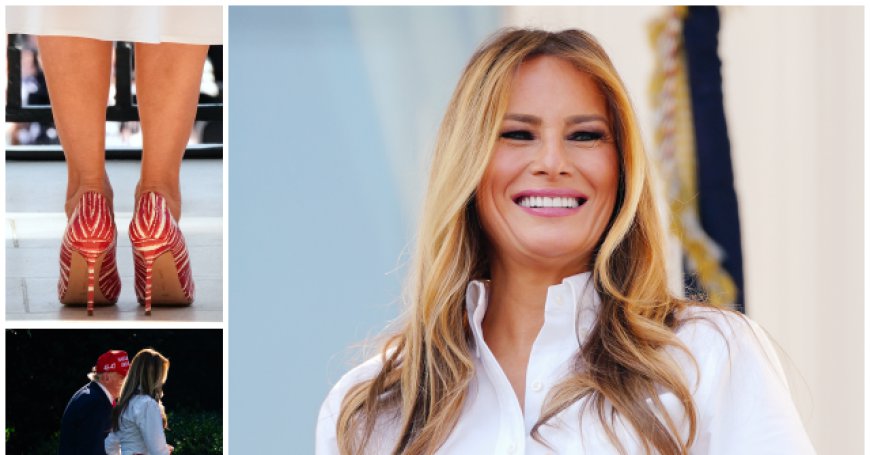 Fashion Notes: Melania Trump Spends 4th of July Weekend in Thom Browne, Manolo Blahniks