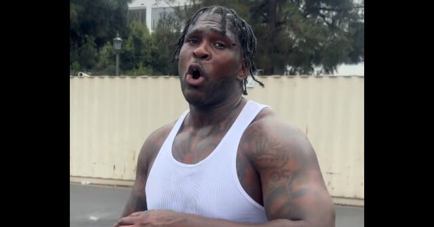 Video: Rapper 4xtra Jokes About 'Blowing Somebody Up' Just Before Blowing Fingers Off with Fireworks
