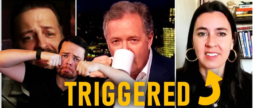 Piers Morgan Triggers Taylor Lorenz When Calling Out Overly-Emotional Female Politicians