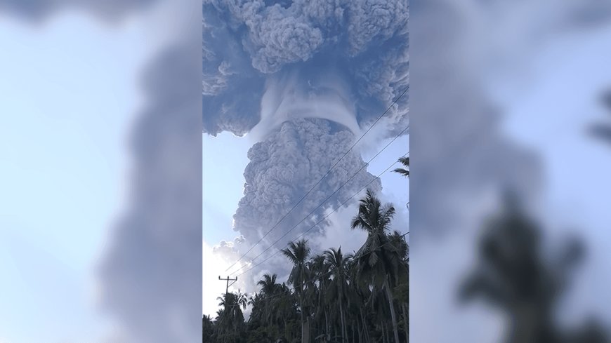 Watch: 18-Kilometer-High Ash Cloud Looms Over Indonesia’s Mount Lewotobi Laki Laki After “Explosive” Eruption