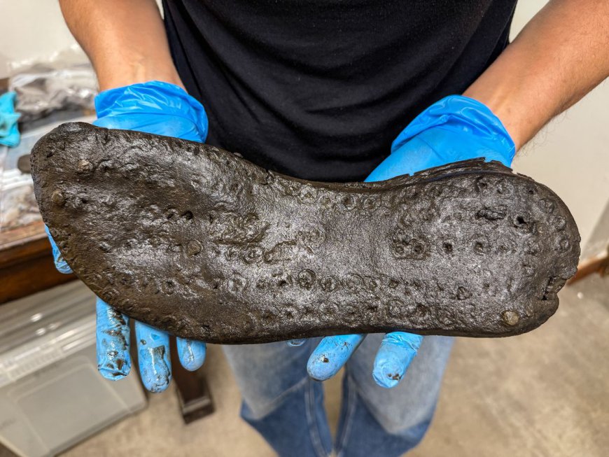 Why Are So Many Enormous Roman Shoes Being Discovered At Hadrian's Wall?