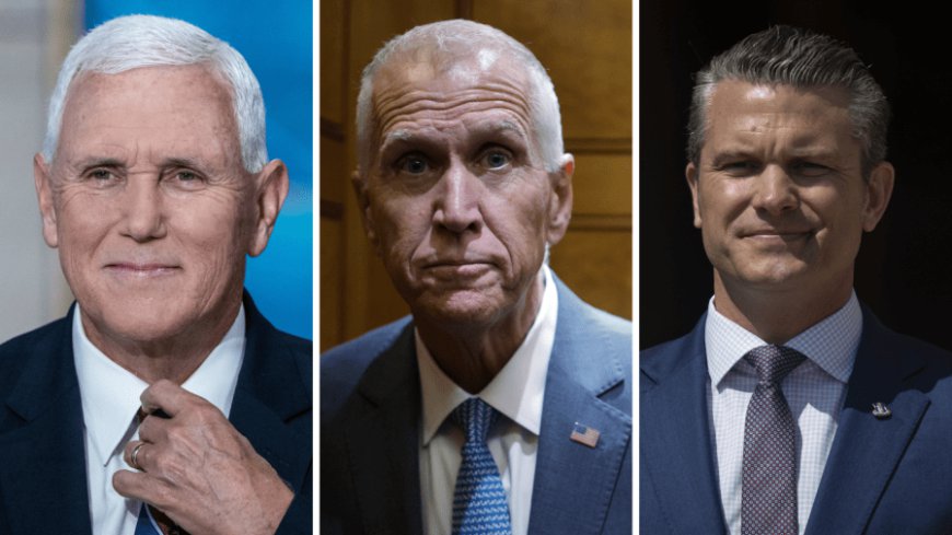 Pence: Tillis criticism of Hegseth 'not fair'