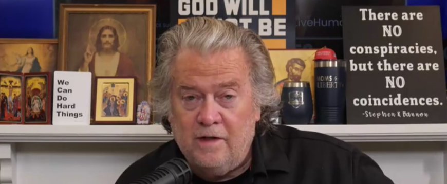 ‘Release It All’: Steve Bannon Warns Epstein Files Issue ‘Not Going To Go Away’