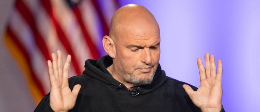 Pennsylvania Senator John Fetterman One Of Few Democrats To Call Out Mamdani