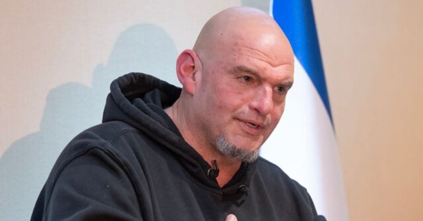 Sen. John Fetterman Throws Support Behind ICE, Agency 'Performs an Important Job' for the U.S.