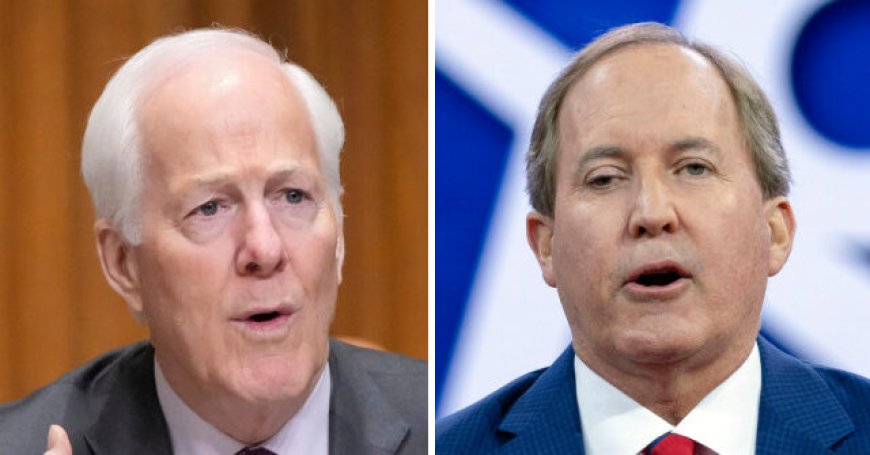 Texas Senate Primary for Cornyn Seat Heats Up as Paxton Splits with Wife, Trump Mulls Engaging