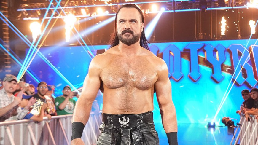 WWE star Drew McIntyre dishes on how he finally got his 'bored at work' shirt made
