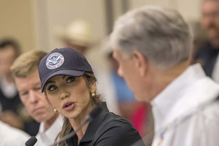 Senate Democrat questions Noem on reported Texas flooding response delay