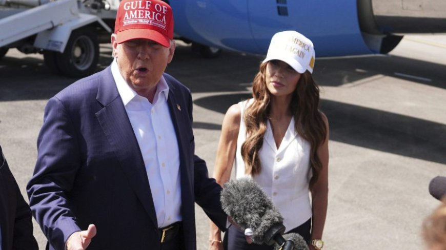 Trump praises Noem on flooding response: 'Literally the first person I saw on television'