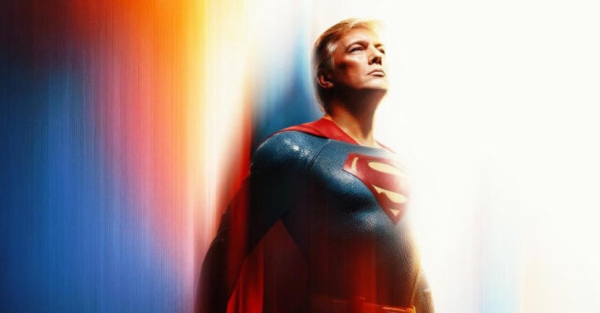 Trump Superman Memes Take Off on Social Media