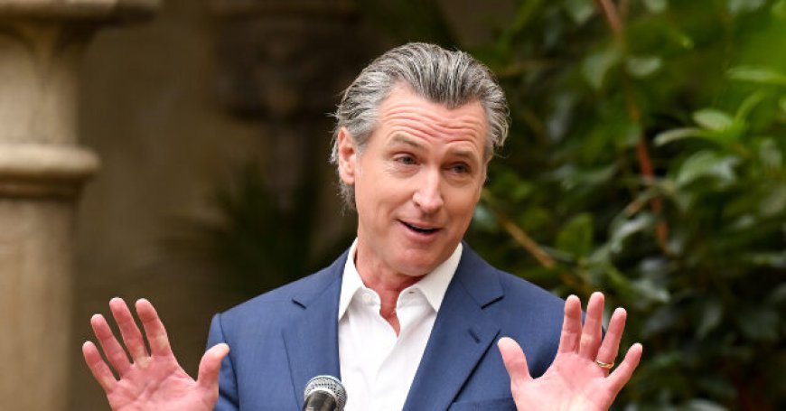 Gov. Newsom Says He's 'Not Anti-Gun at All,' Then States Opposition to AR-15s and 'Large Capacity Magazine Clips'