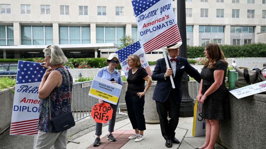 State Department is firing more than 1,300 staff…