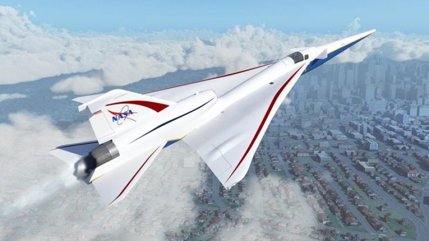 NASA Blasts X-59 Quiet Supersonic Mini Jet to Mach 1.4 in Tokyo Tunnel