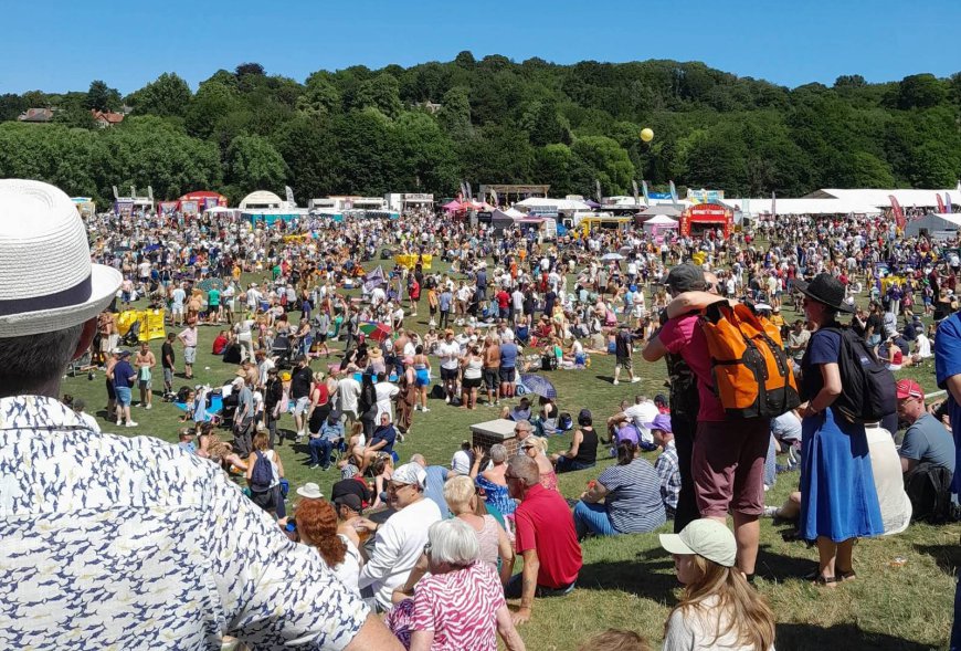 Durham Miners Gala: Applause and abuse