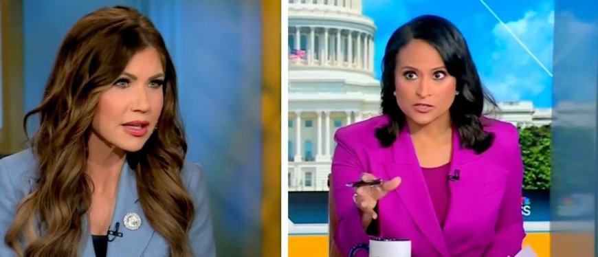 Kristi Noem Turns Tables After NBC Host Echoes Dems’ Freakout Over ‘Alligator Alcatraz’