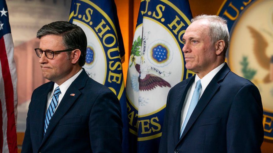 Watch live: House GOP leaders give remarks with DOGE cuts, Russian sanctions in mind