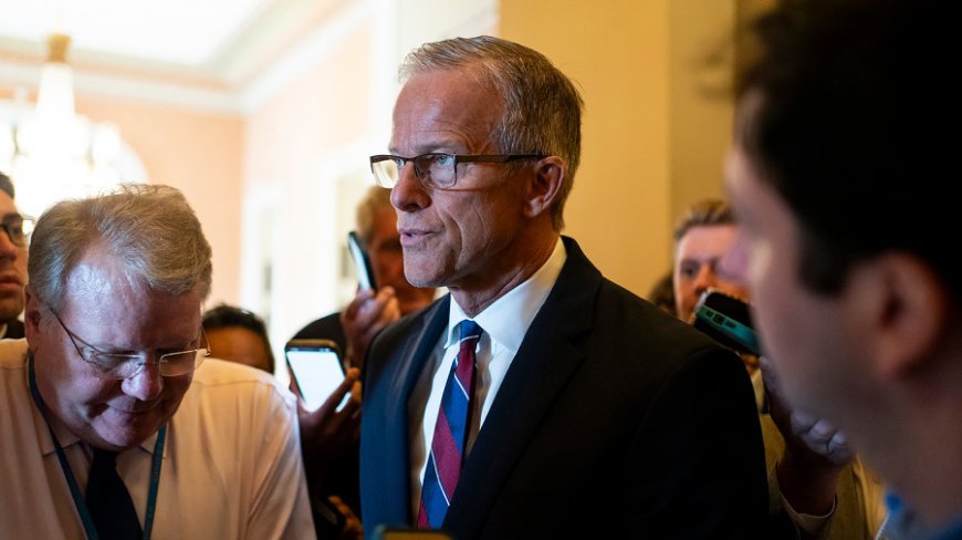 Thune says Senate on track to move $9.4B in funding cuts after locking down key vote
