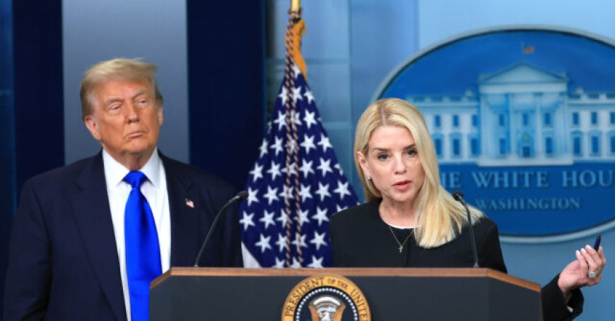 Trump Defends Pam Bondi on Epstein Files: 'Handled It Very Well'