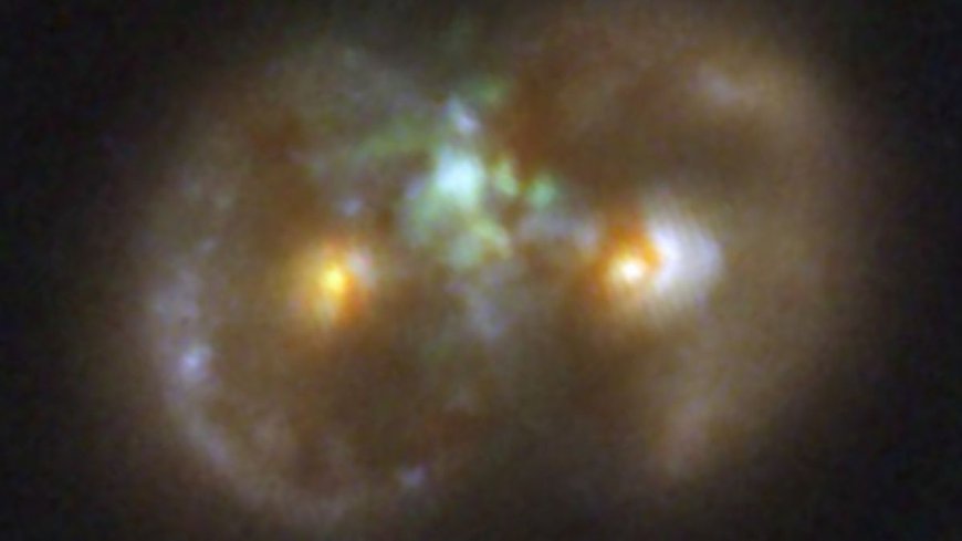 Newly Discovered “Infinity Galaxy” Might Explain How Supermassive Black Hole Came To Be