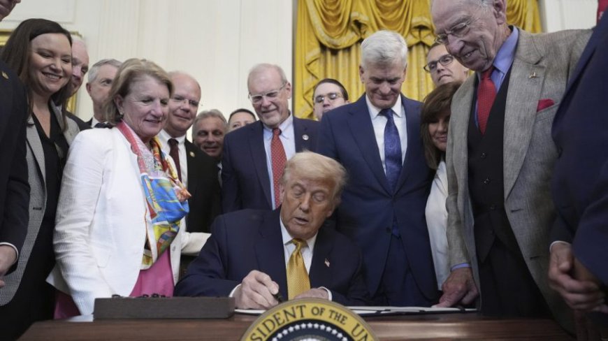 Trump signs legislation toughening fentanyl-related drug penalties