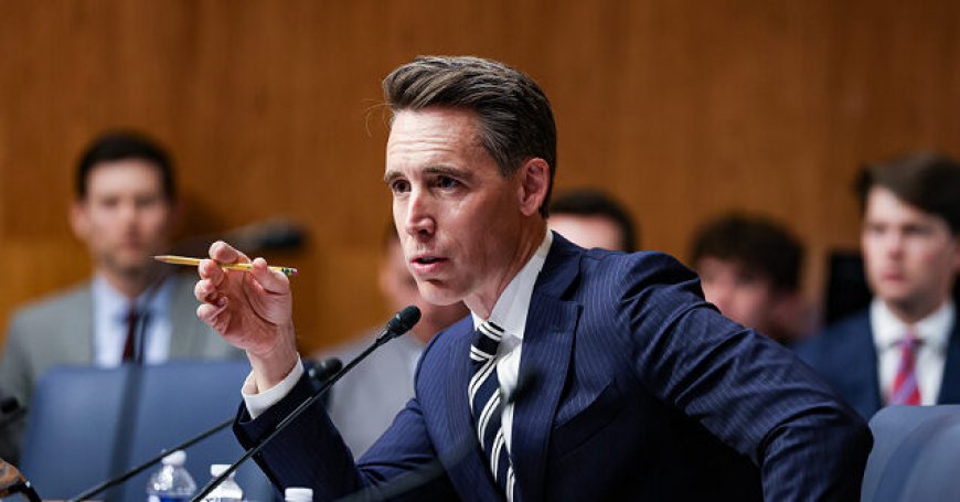 Josh Hawley: Meta 'Willfully Pirating Droves of Copyrighted Content' to Train AI Models
