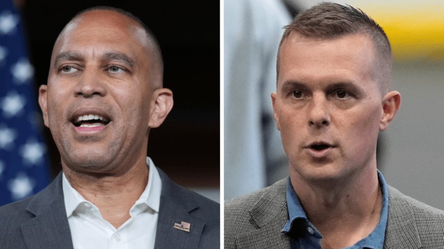 Watch live: Jeffries, Golden give remarks on protecting federal worker's rights