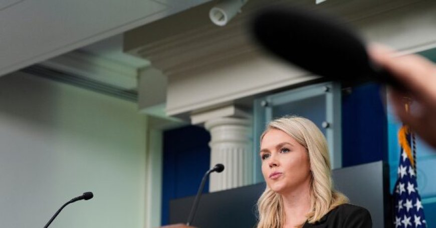 Watch Live: Karoline Leavitt Holds White House Press Briefing