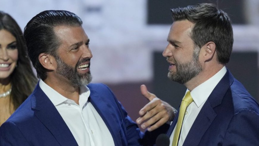 Some wild 2028 speculation about Vance and Donald Jr.