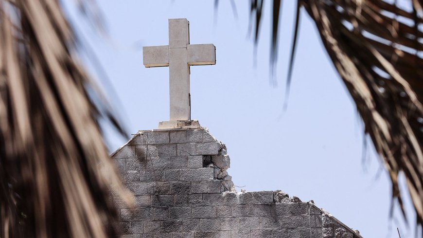 Pope demands ceasefire after Gaza’s Catholic church is hit in apparent Israeli strike…