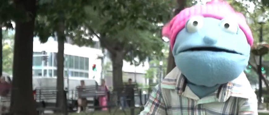 Puppet Asks DC Residents About Crime Rates