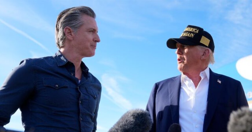 Gavin Newsom Sues Trump over $4 Billion in Cuts to California Choo-Choo