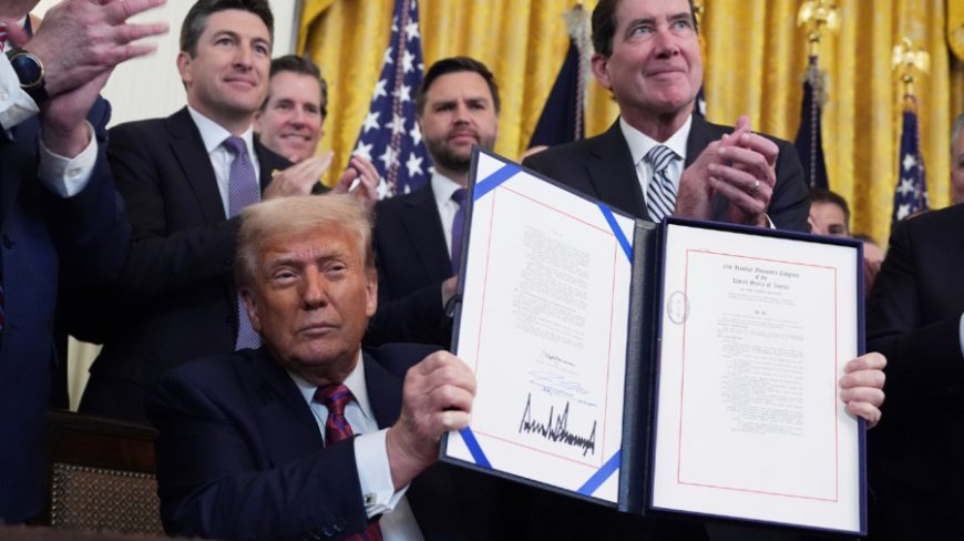 Trump seals the deal on stablecoin bill