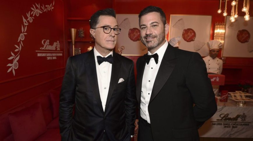 Jimmy Kimmel slams CBS for axing Stephen Colbert's show
