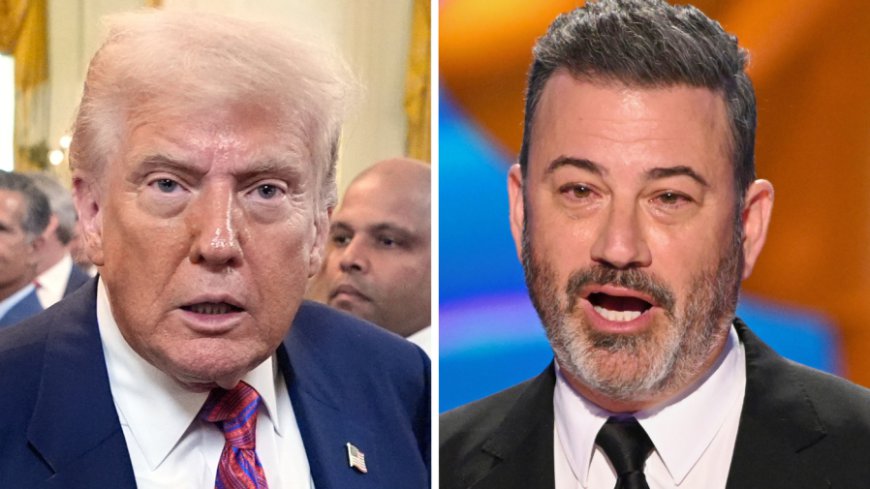 Trump quips Kimmel ‘is next’ after CBS axes Colbert's 'Late Show'