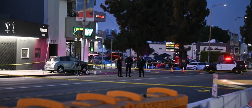 Over 30 Injured After Car Plows Into Crowd Outside Hollywood Nightclub, Officials Say