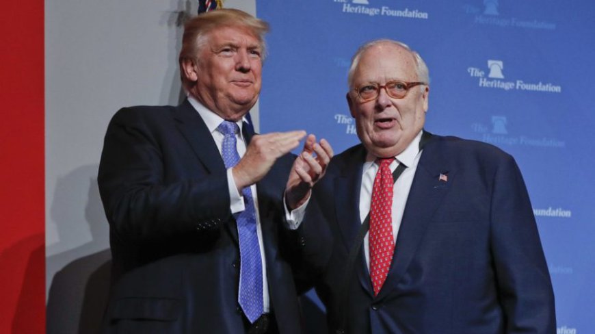 Conservatives mourn death of Heritage Foundation founder
