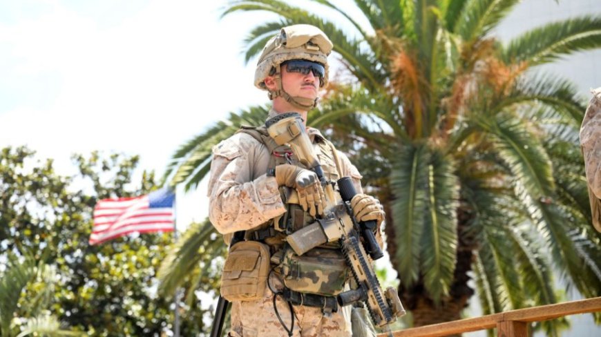 The Marines are leaving Los Angeles