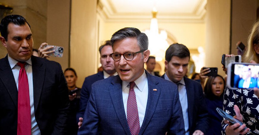 House Speaker Mike Johnson: No Vote on Releasing Jeffrey Epstein Documents Before Recess