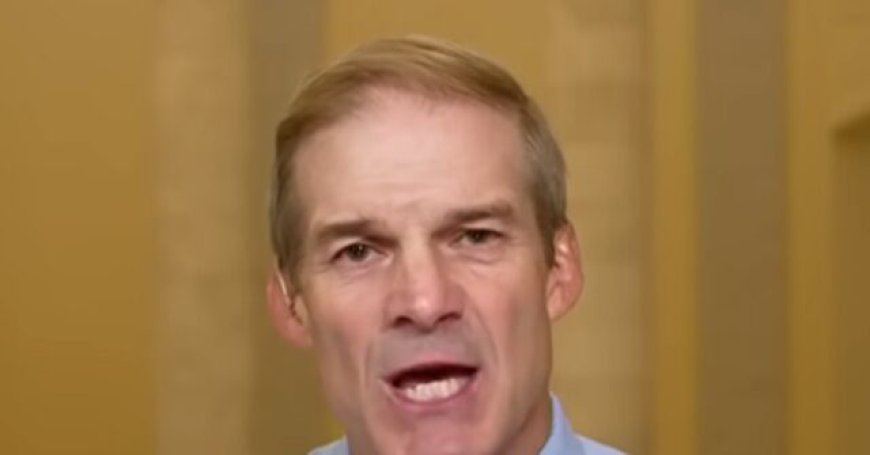 Jim Jordan: Circumstances Regarding Russia Collusion Hoax 'Worse Than We Thought'