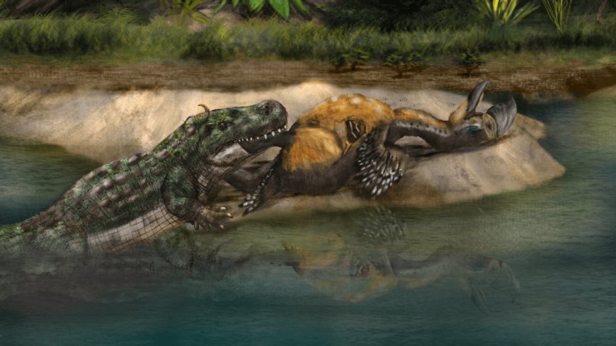 Terror Bird’s Mangled Leg Suggests It Died In The Jaws Of A Caiman 15 Million Years Ago